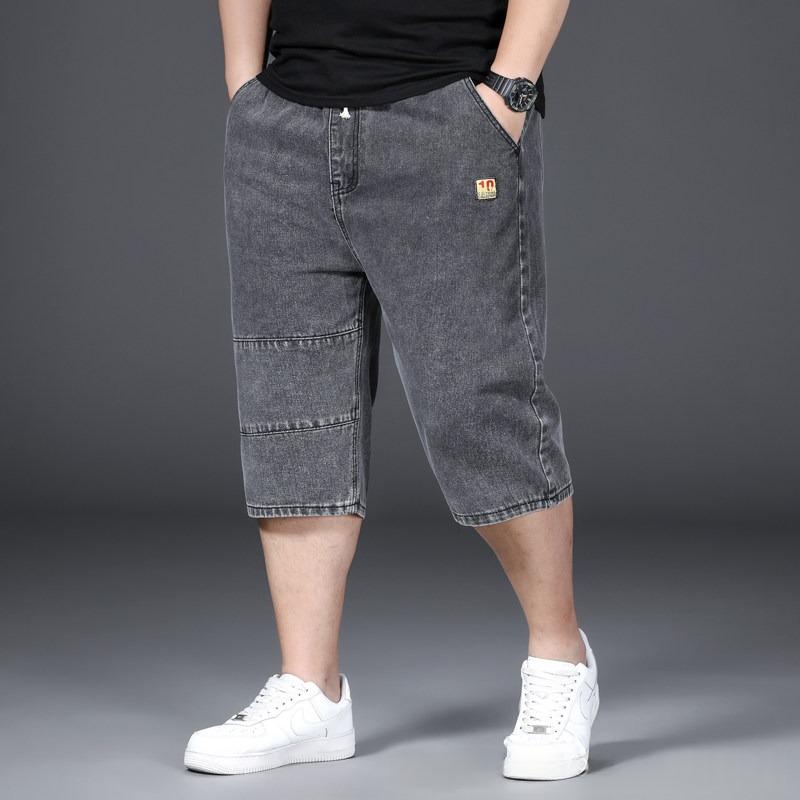 Retro Pierna Ancha Ajuste Suelto Three-quarter Shorts para Hombre - foto 6