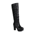 Impermeable Plataforma High-Top Riding Botas para Mujer - foto 6