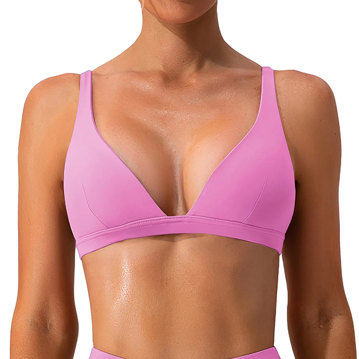 1Pc/3Pcs Women Profundo Cuello V Deportivo Bras U-Shaped Back Deportivo Bras Padded Strappy Crop Open Back Low Impact Bras Sexy Fitness Tank Tops con Removable Pads para Gym Yoga Workout Running