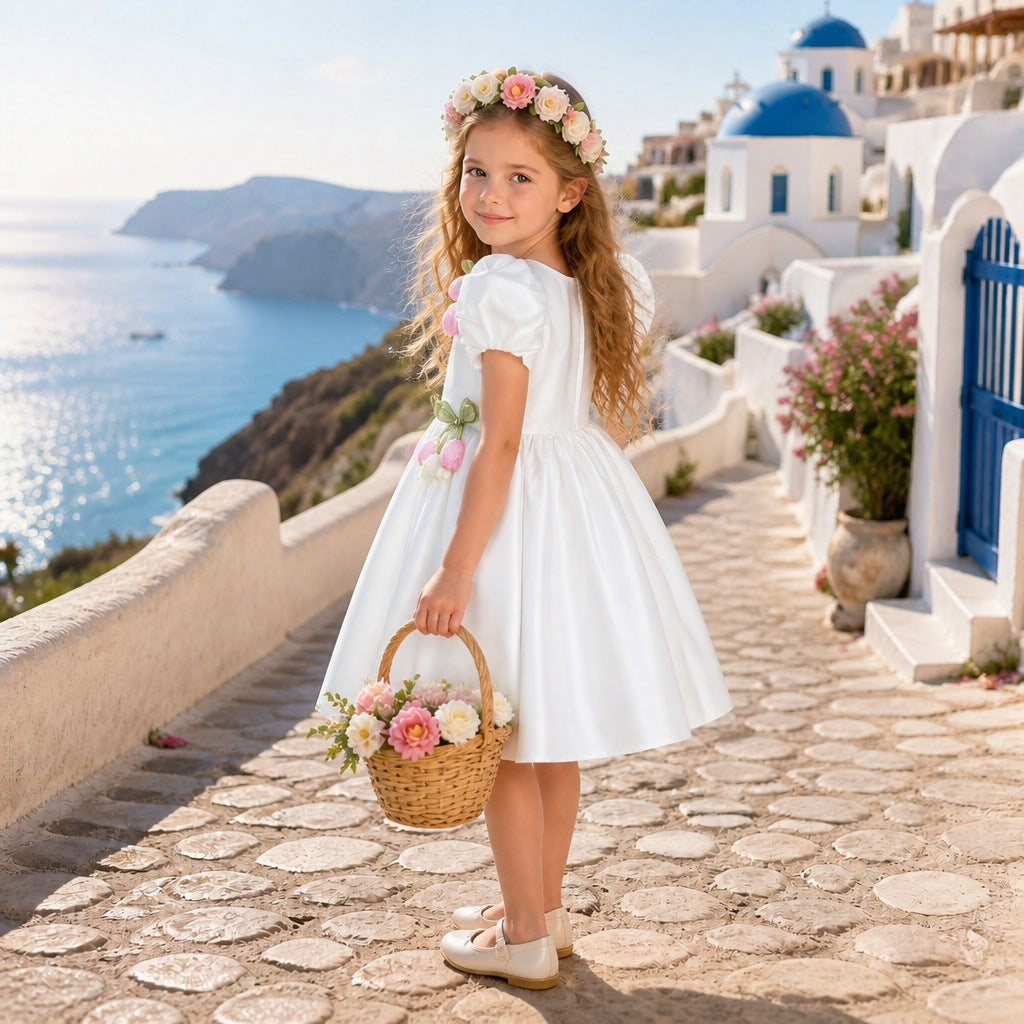 Vestido elegante de princesa para niña - foto 2