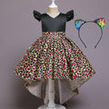 Niños's Halloween Party Moda Show Vestido - foto 3