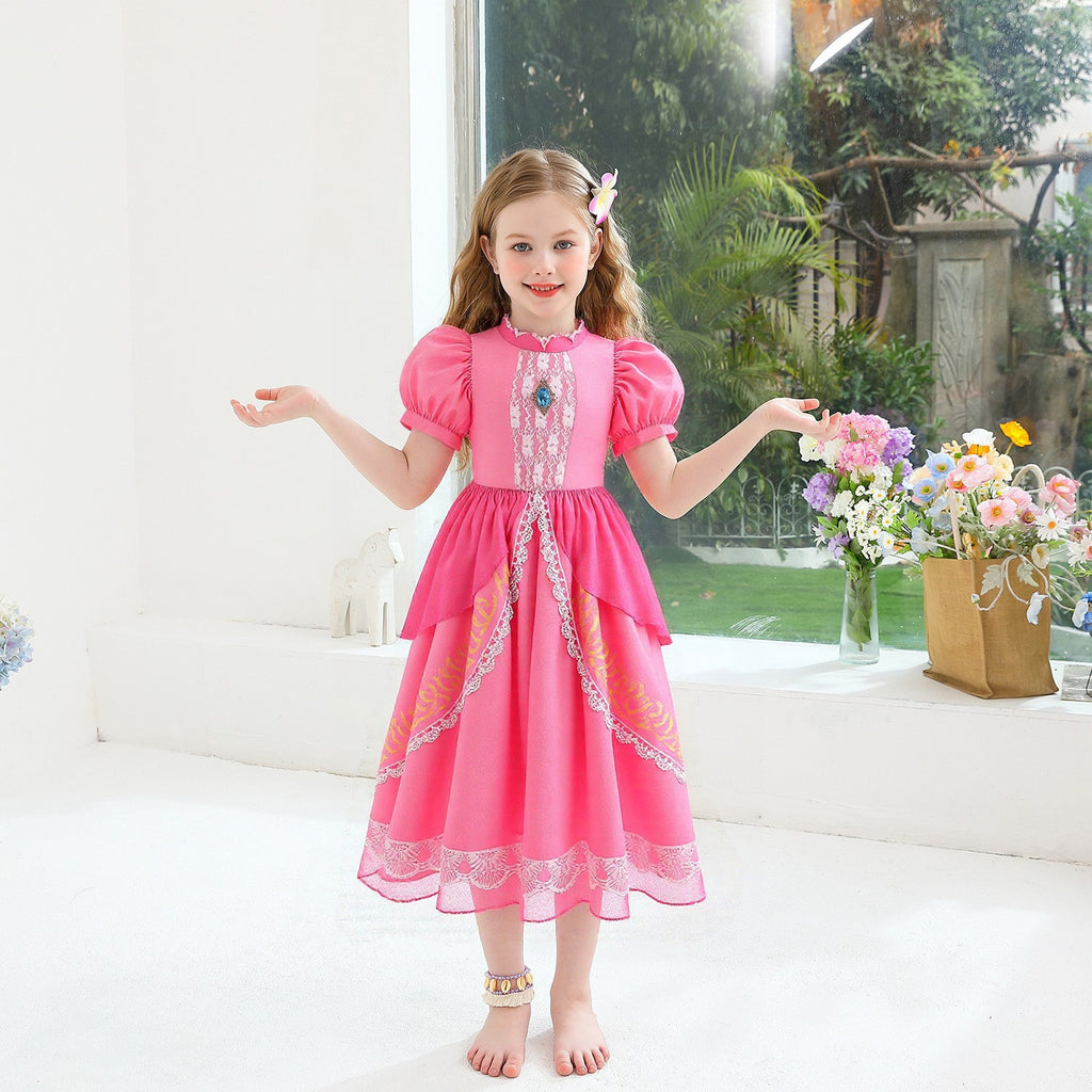 Niños's Peach Peach Falda Poliéster - foto 4