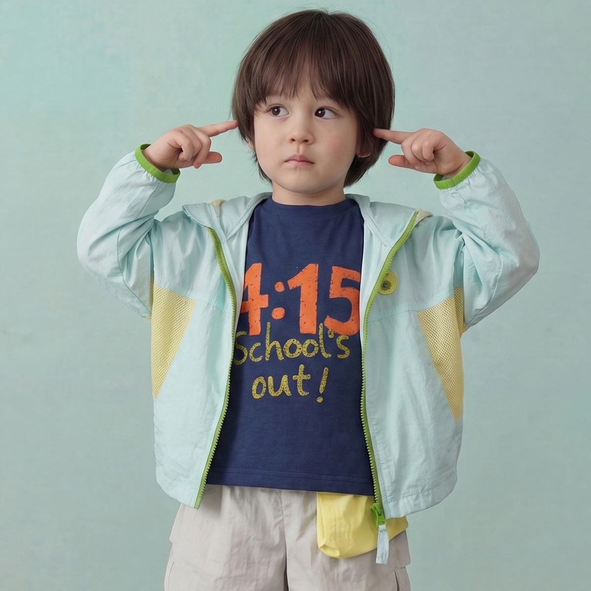 Niños Liviano Hooded Sun-protective Chaqueta