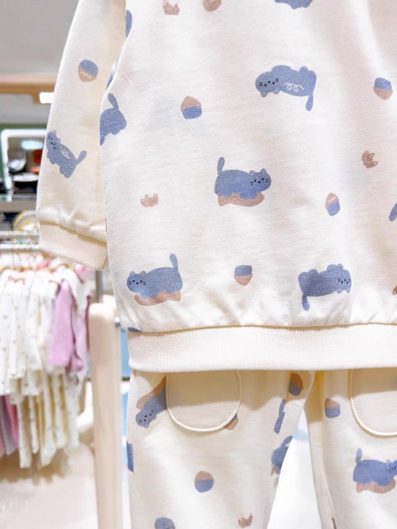 Conjunto de camisa y pantalón de algodón para niño - foto 5