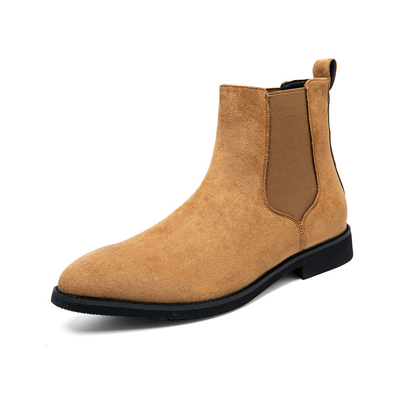 Botines de cuero estilo británico sin cordones - foto 6