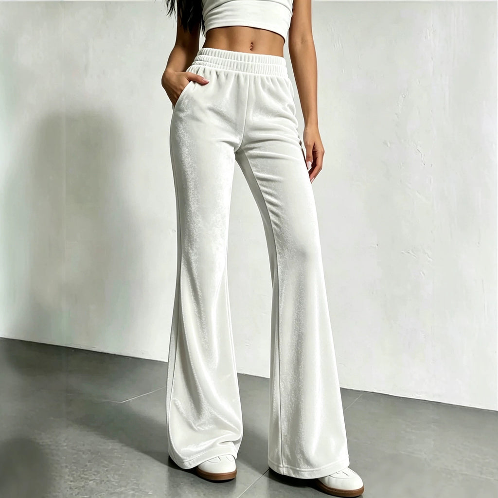 Pantalón deportivo casual elasticado para mujer - foto 7