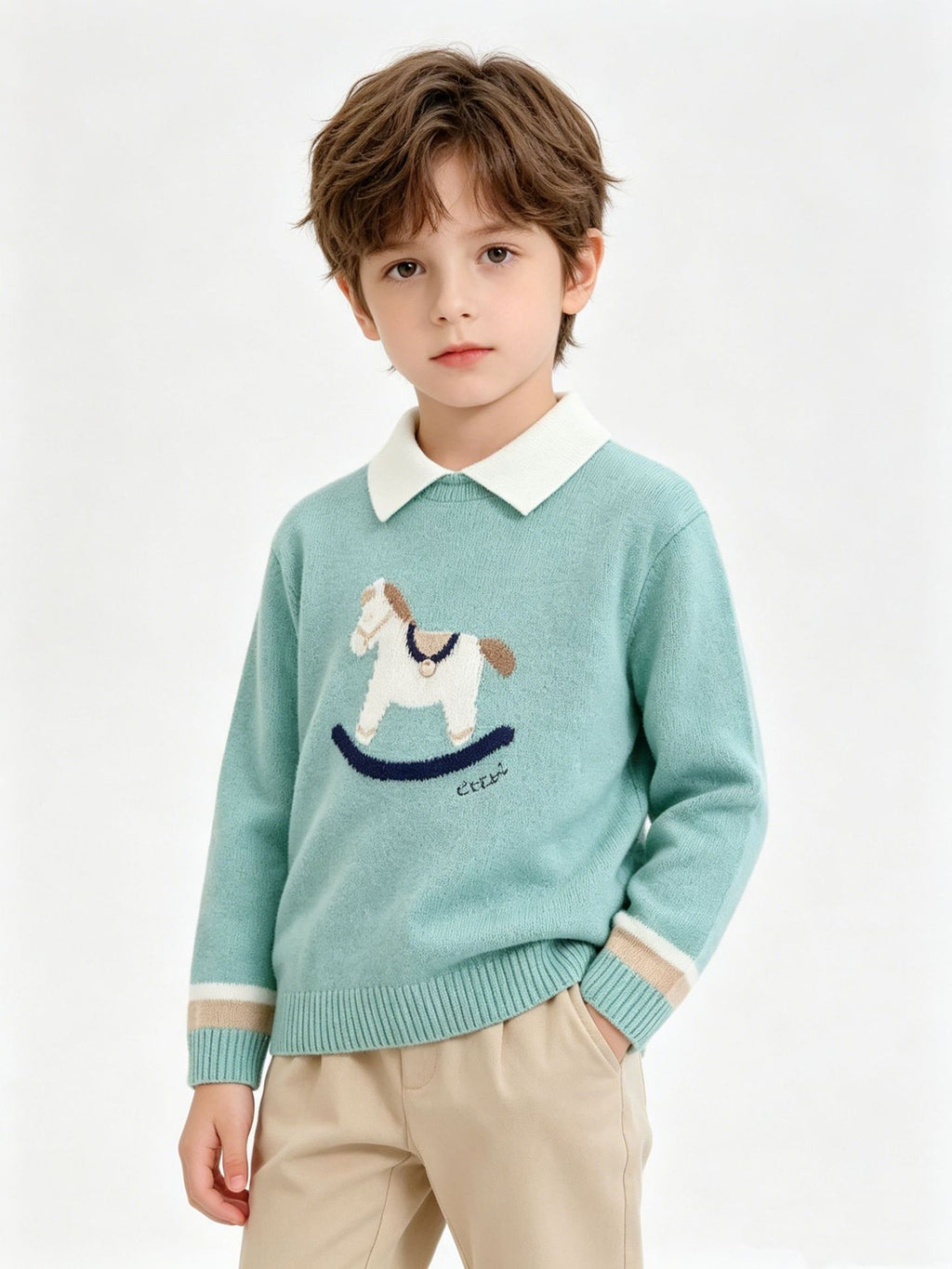 Otoño Recién Llegado Niños's Solapa Conjunto - foto 6