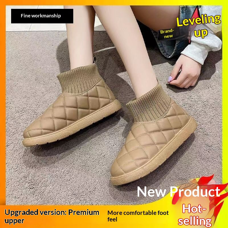 Botas de nieve mujer antideslizantes con chiporro - foto 2