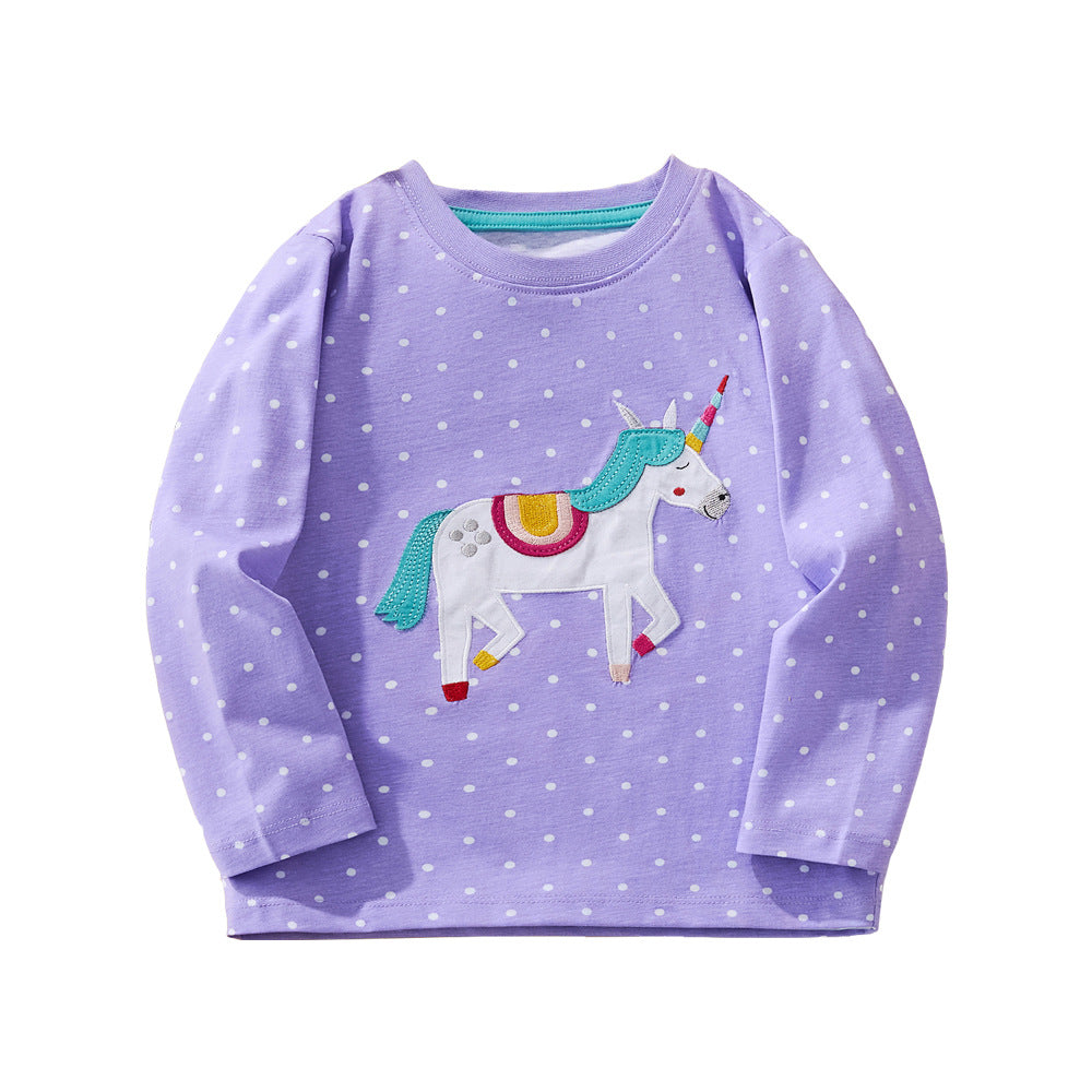 Puntos Unicorn Bordado Niña' Top - foto 6