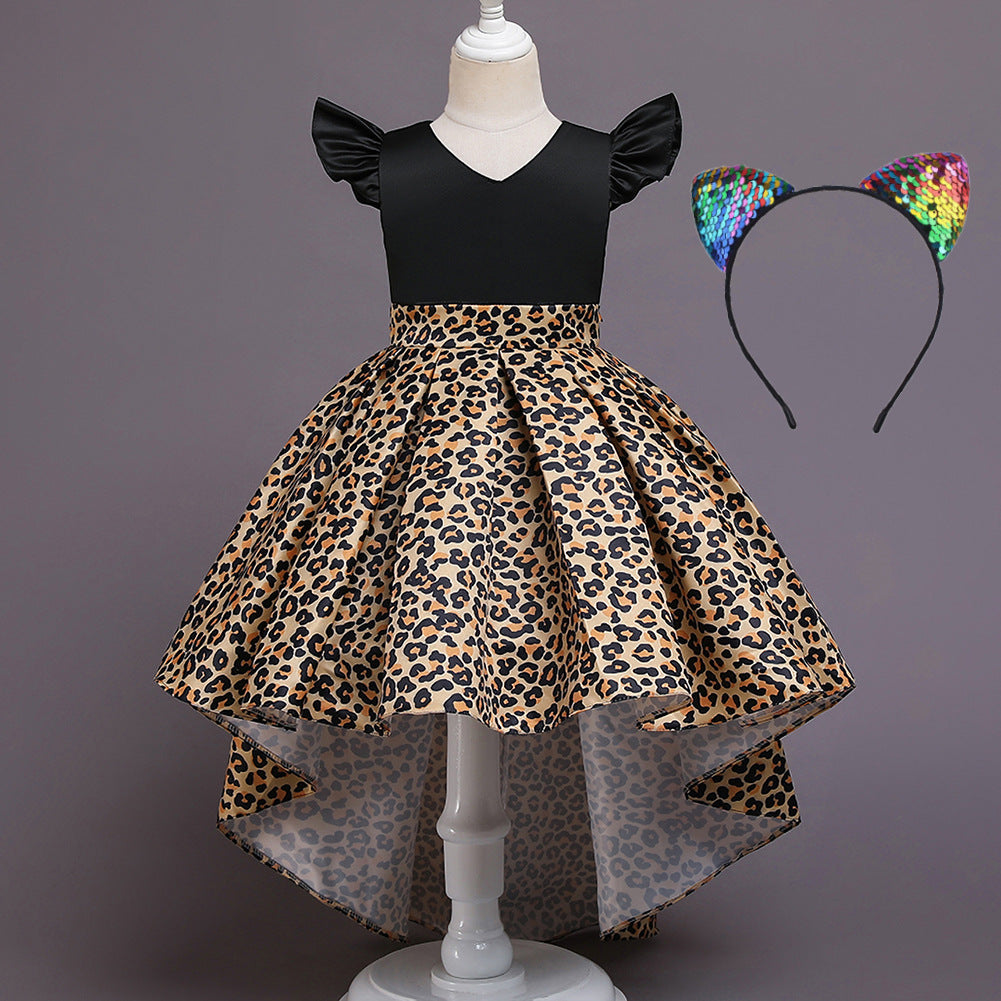 Niños's Halloween Party Moda Show Vestido - foto 5