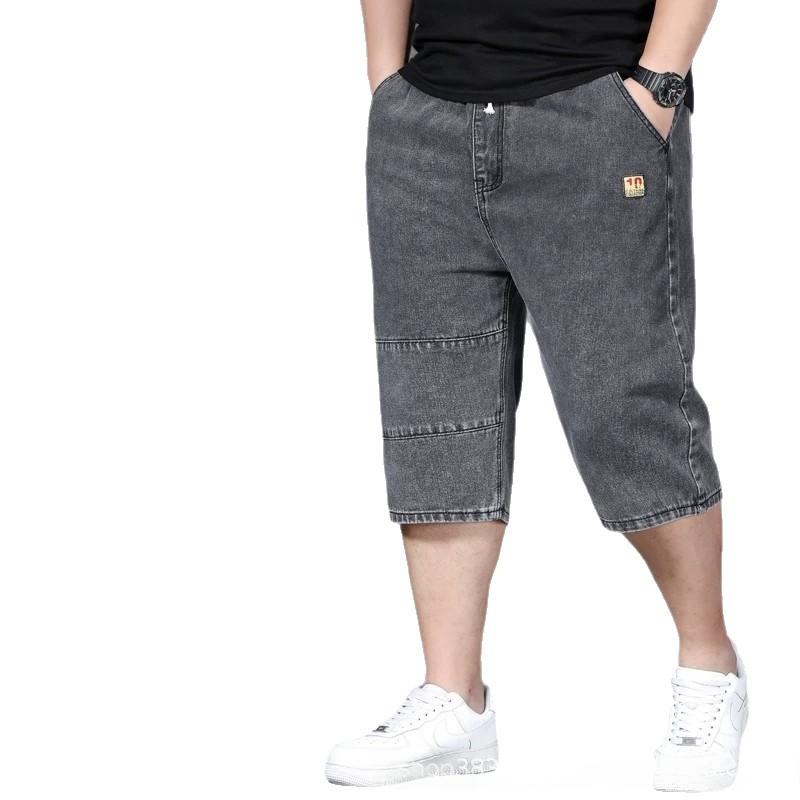 Retro Pierna Ancha Ajuste Suelto Three-quarter Shorts para Hombre - foto 4