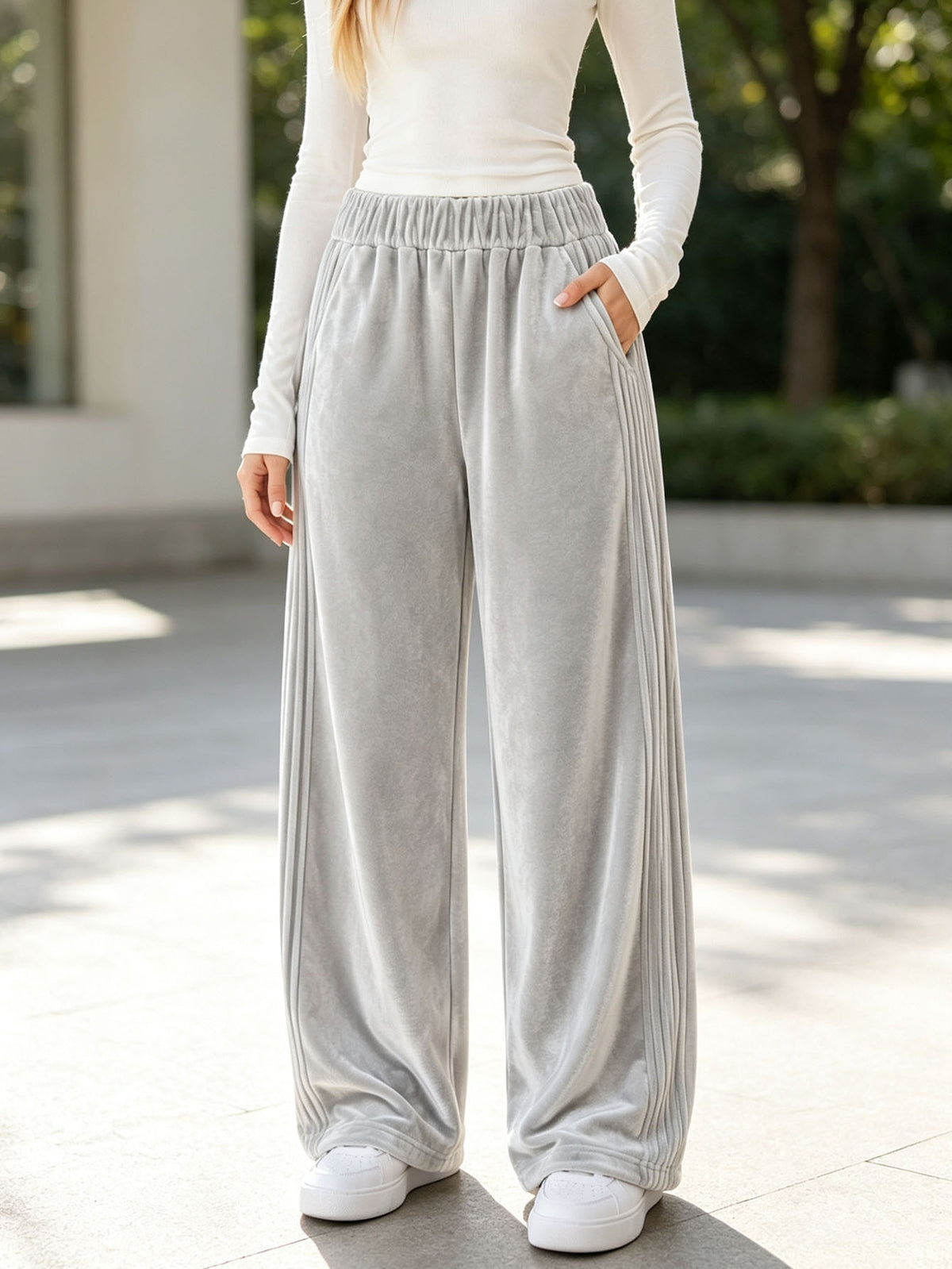 Mujer Casual Pantalón
