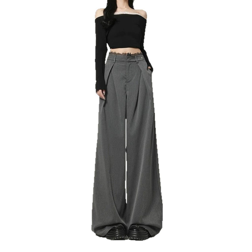 Suelto Draped Casual y Estilizado Pantalón - foto 2