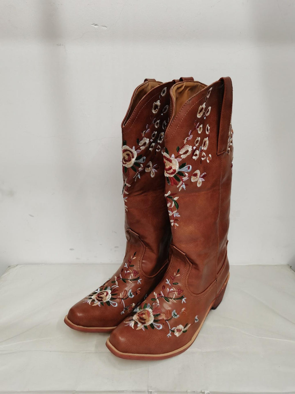Retro Botas Bordado Western Cowboy Bohemian - foto 3