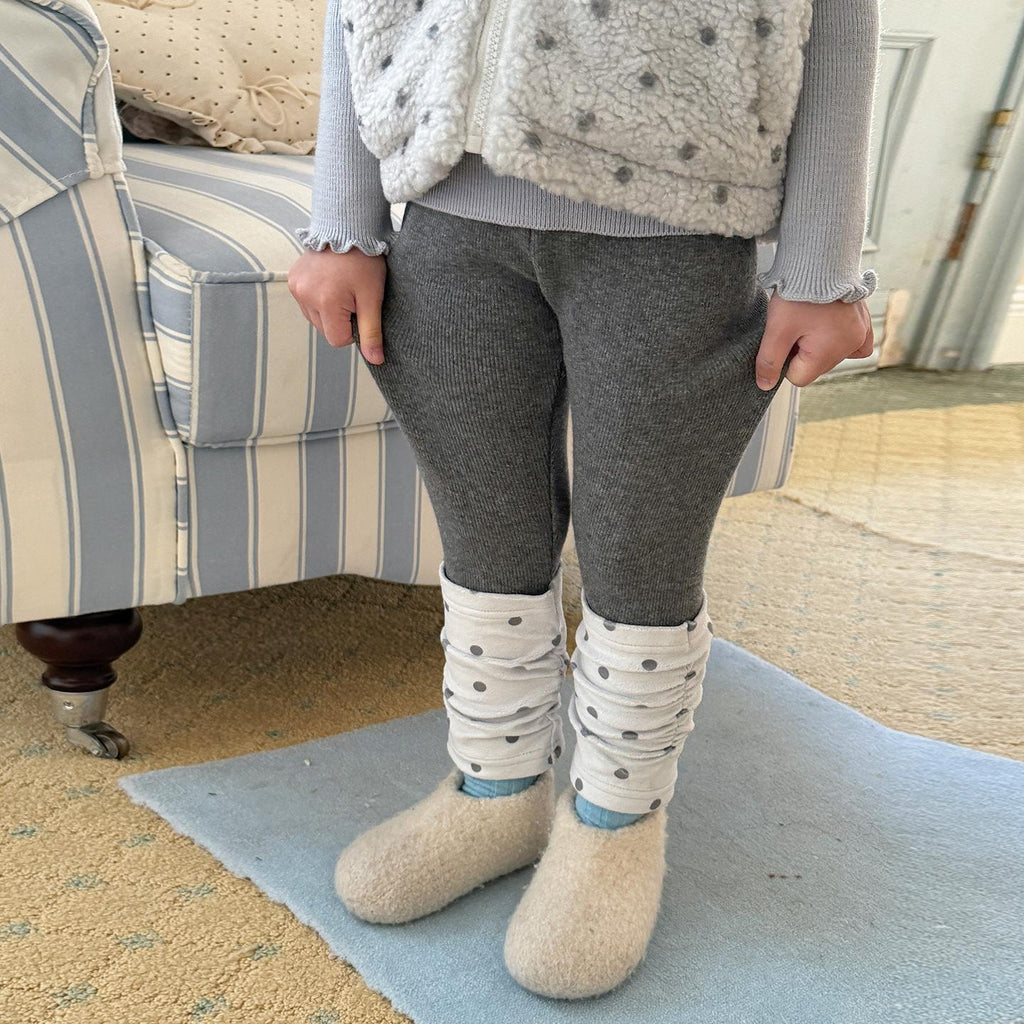 Niña' Spliced Puntos Forro Polar Pantalón - foto 6