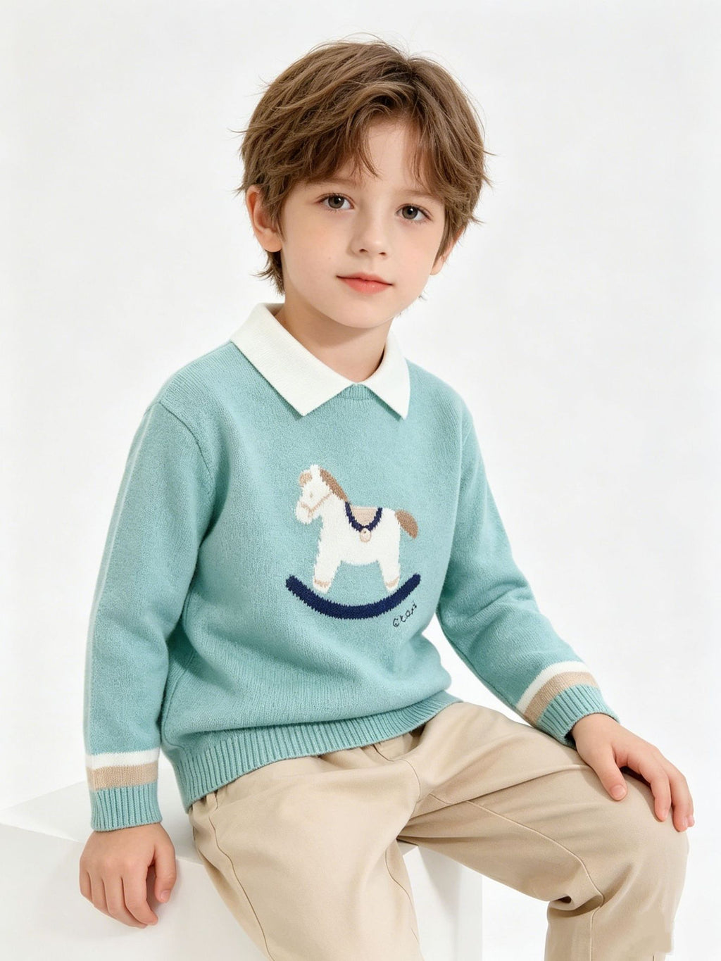 Otoño Recién Llegado Niños's Solapa Conjunto - foto 2