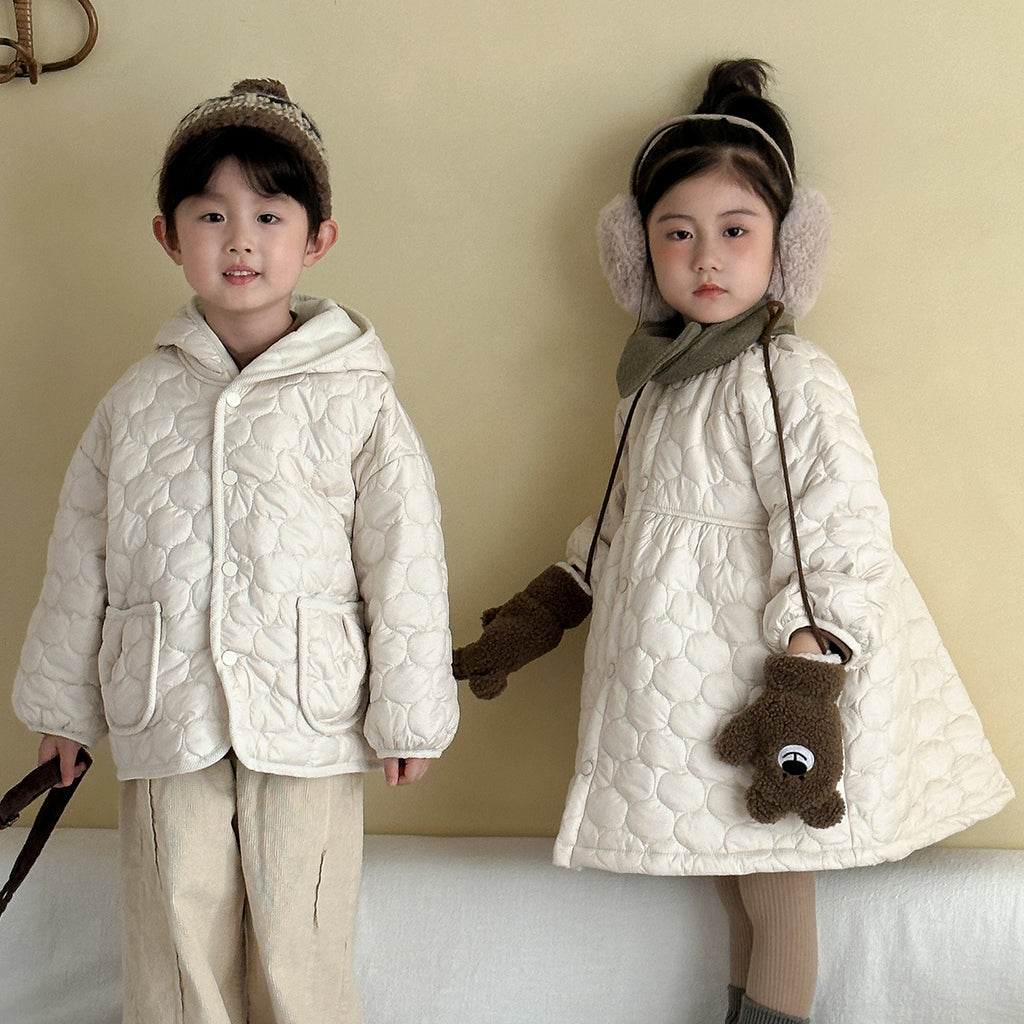 Forro Polar Algodón Chaqueta para Niño Otoño-Invierno Estilo