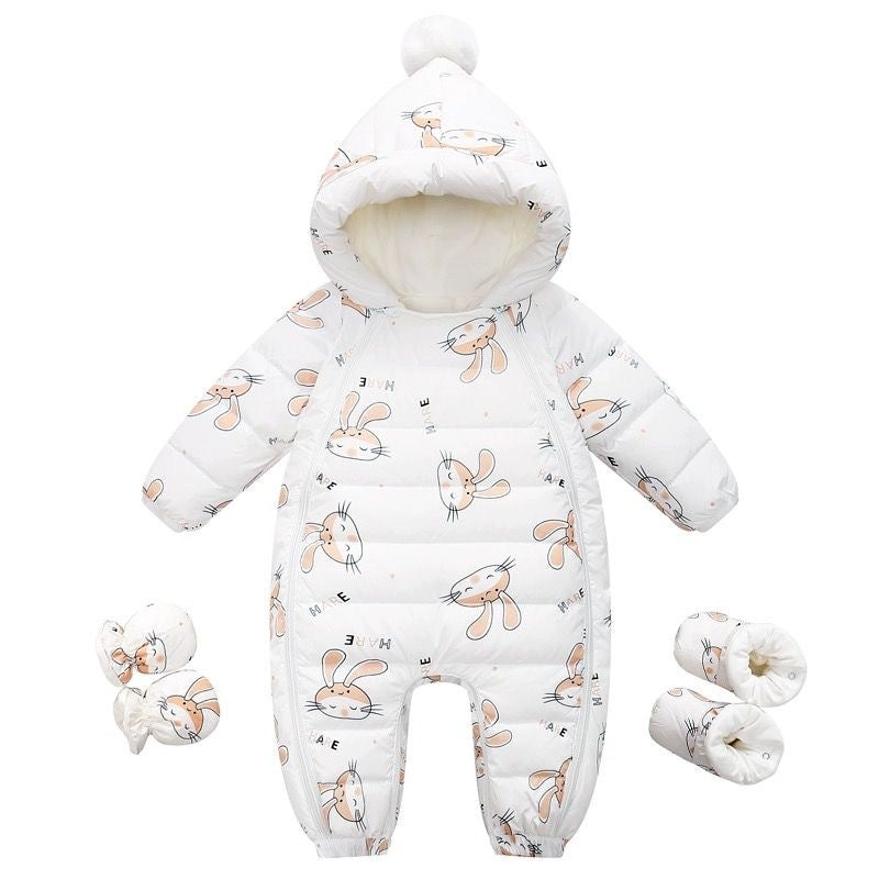 Invierno Down Jumpsuit para Newborns - foto 4