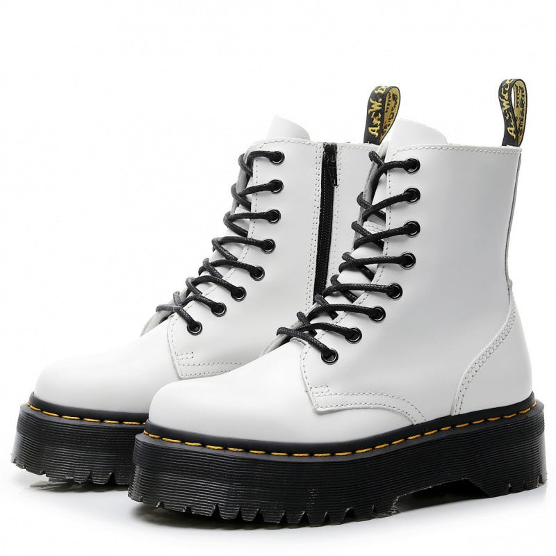 British-Estilo Mujer Botines con Side Zippers - foto 2