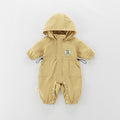 Otoño Ropa de Trabajo-Estilo Cintura-cinched Baby Romper