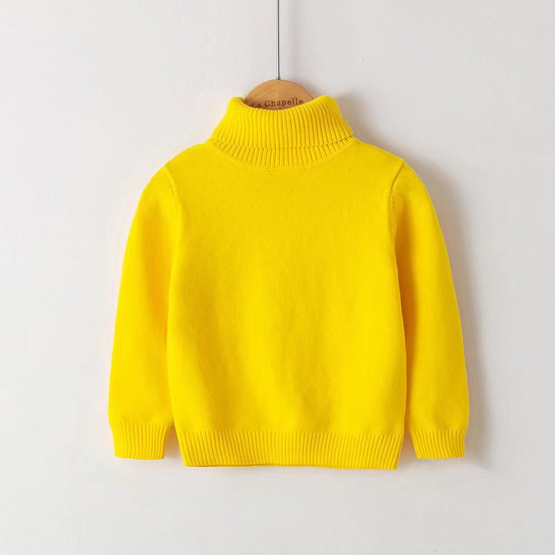 Color Sólido Tejido Base Camisas para Niño y Niña Niños's Ropa - foto 5