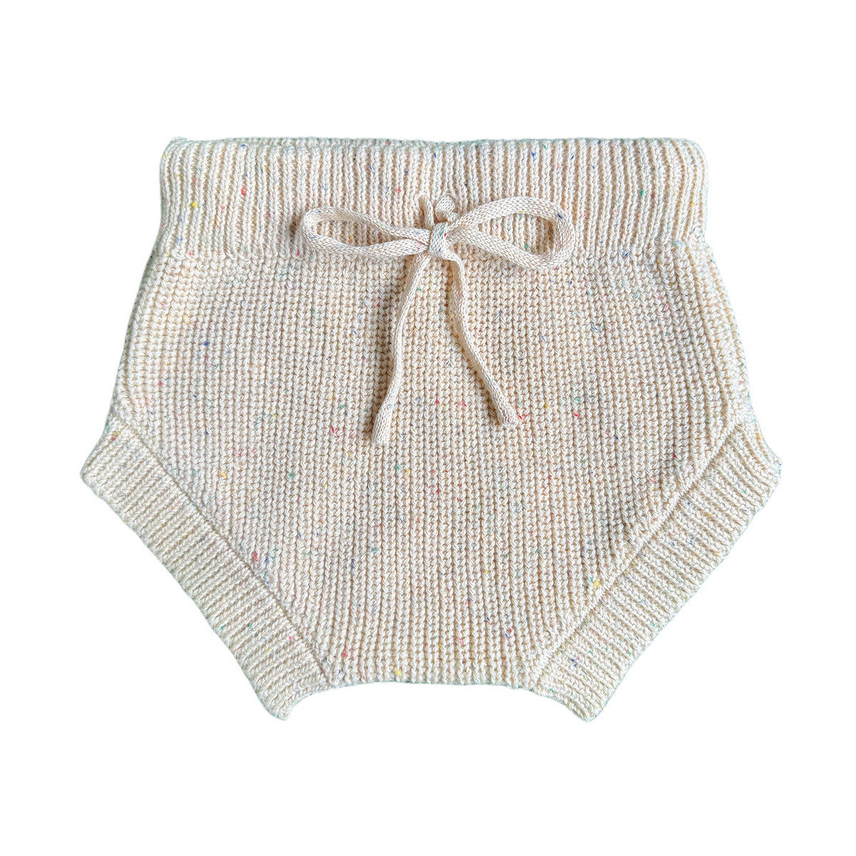 Color Sólido Niños Cornstitch Triangle Shorts