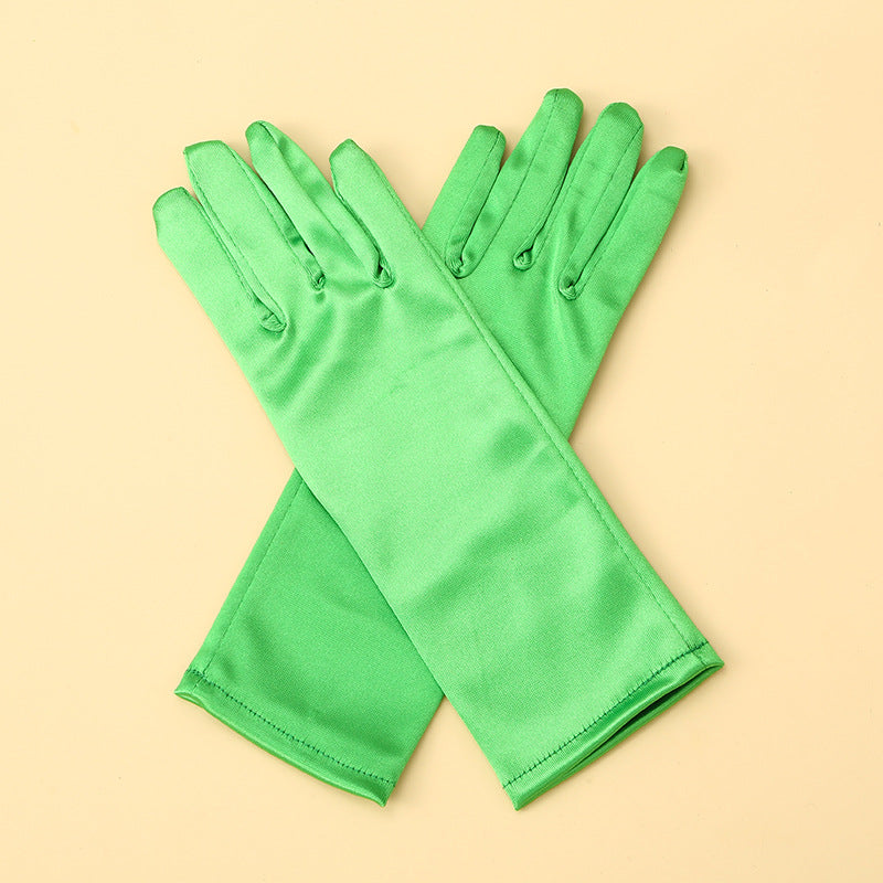 Party Dance Princesa Vestido Accessory Gloves - foto 5