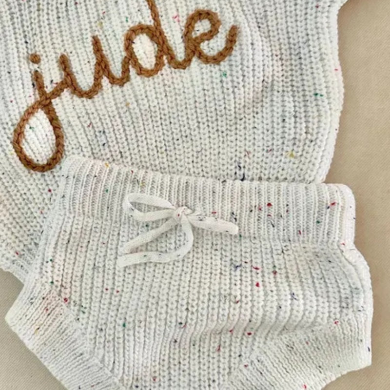 Color Sólido Niños Cornstitch Triangle Shorts - foto 4