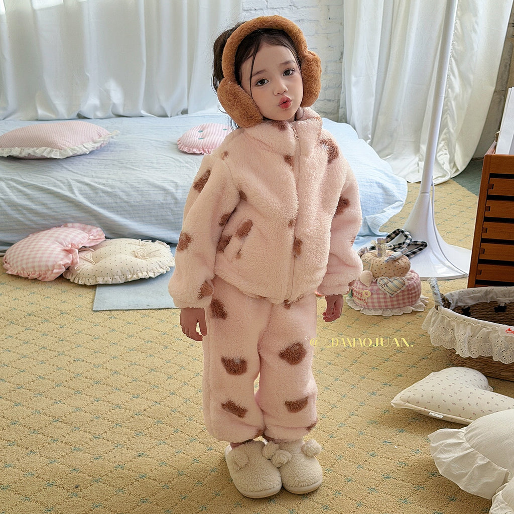 Conjunto de pijama polar para niña - foto 5