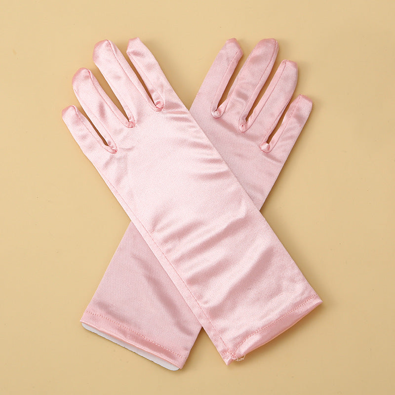 Party Dance Princesa Vestido Accessory Gloves - foto 3