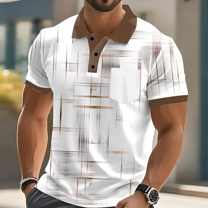 Polera casual manga corta para hombre - foto 7