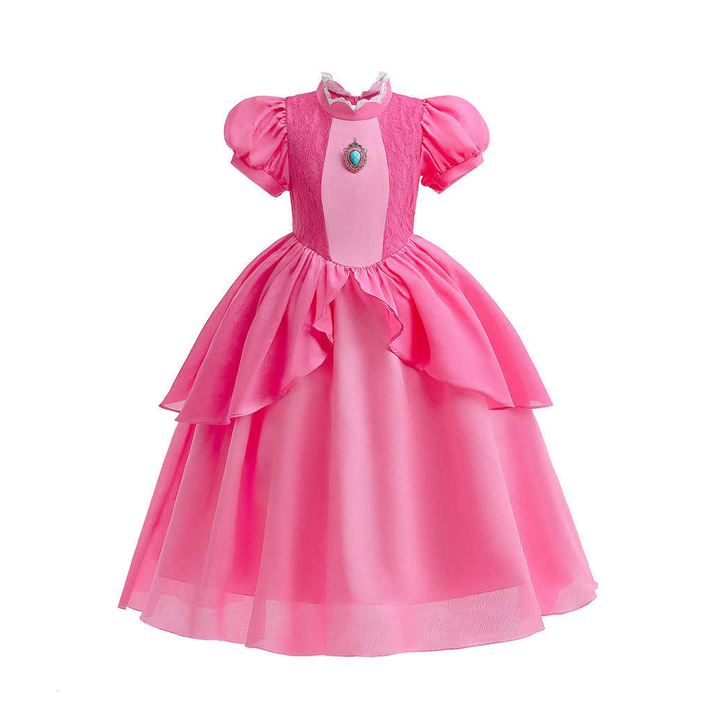 Niños's Peach Peach Falda Poliéster - foto 3