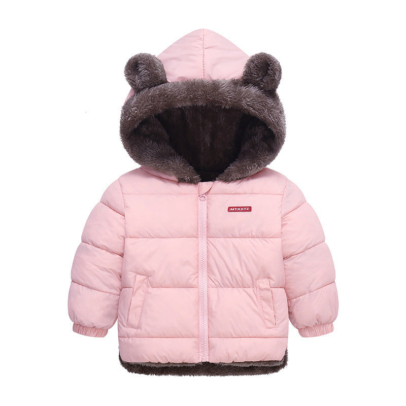 Thickened Algodón-padded Abrigo para Niños - foto 5