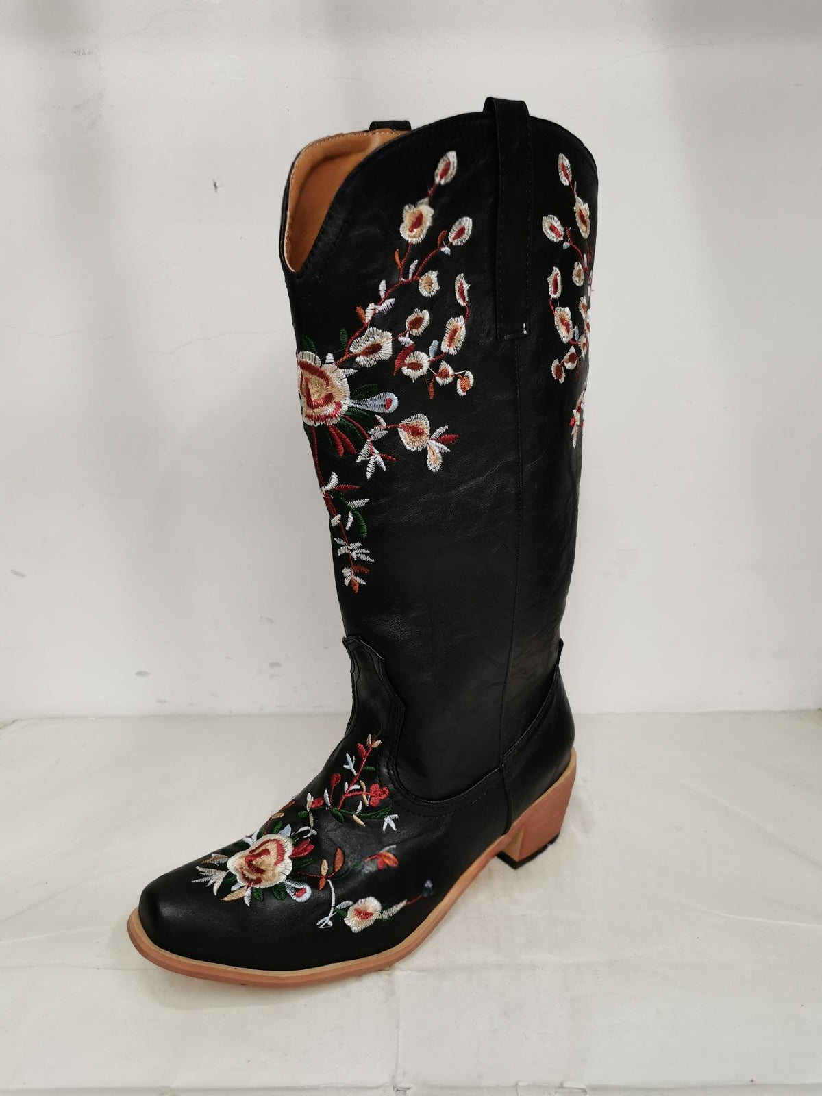 Retro Botas Bordado Western Cowboy Bohemian - foto 6