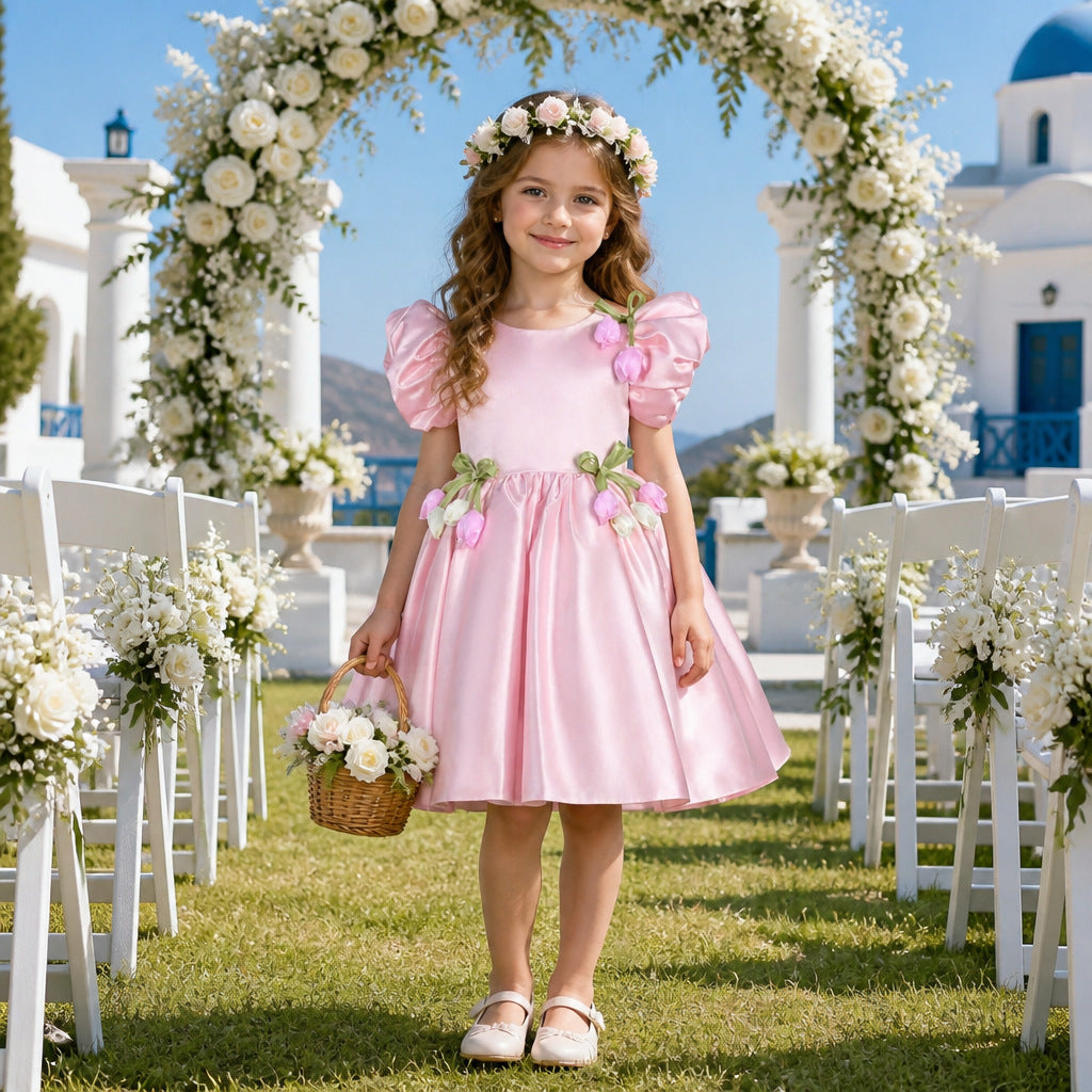 Vestido elegante de princesa para niña - foto 5