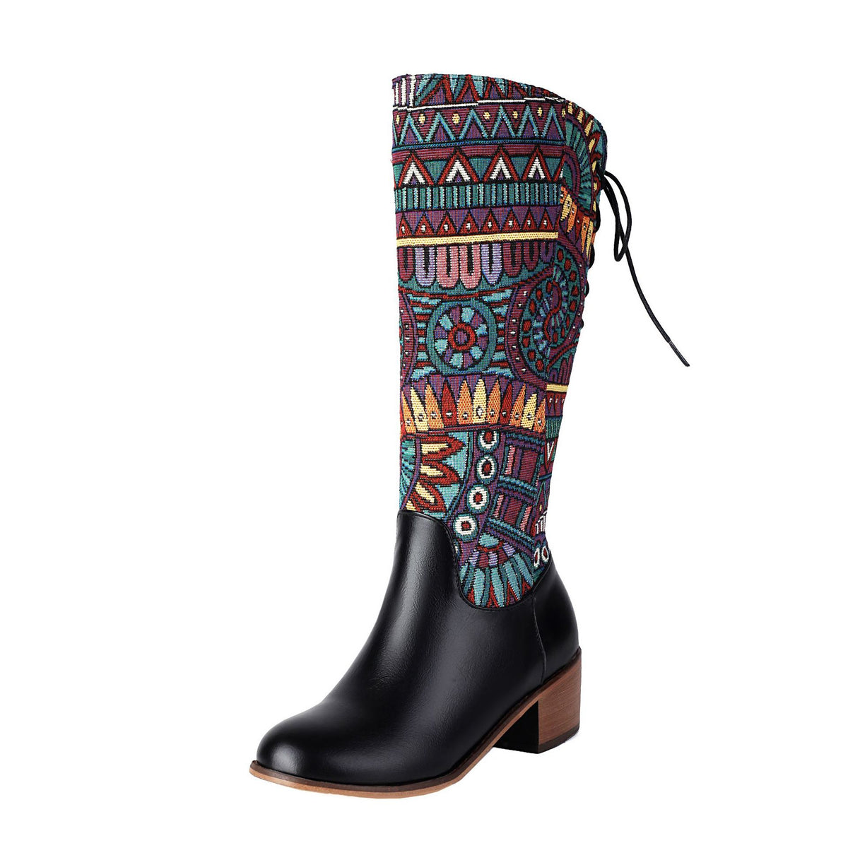 High-jacquard Ethnic-Estilo Ribbon, YunnanMyanmar-inspired Botas