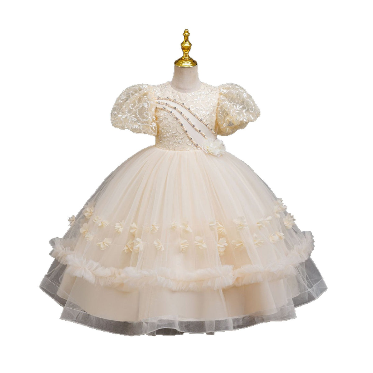 Vestido de princesa con lentejuelas para niña - foto 8