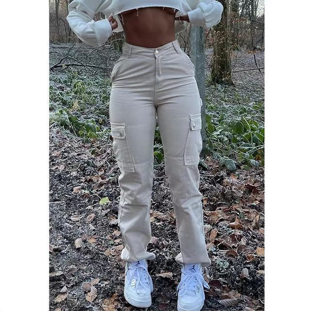 Pantalón de tiro alto