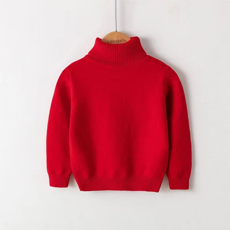 Color Sólido Tejido Base Camisas para Niño y Niña Niños's Ropa - foto 3