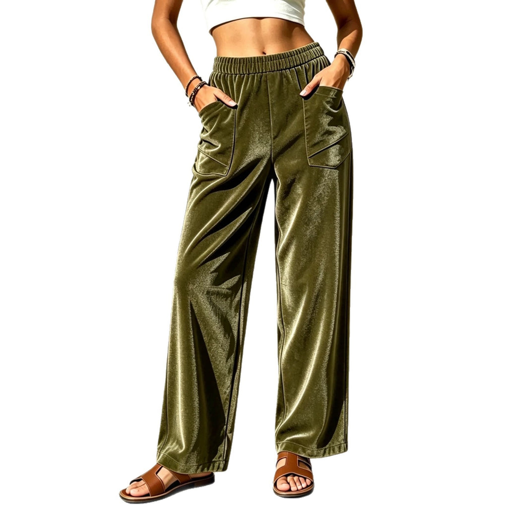 Pantalón ancho holgado con caída - foto 8