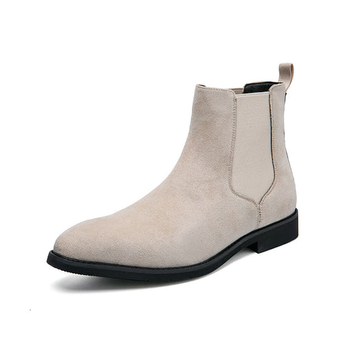Botines de cuero estilo británico sin cordones - foto 2