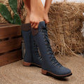 Europeo y American Mujer Mid-calf Nuevo Otoño-Invierno Riding Botas - foto 2