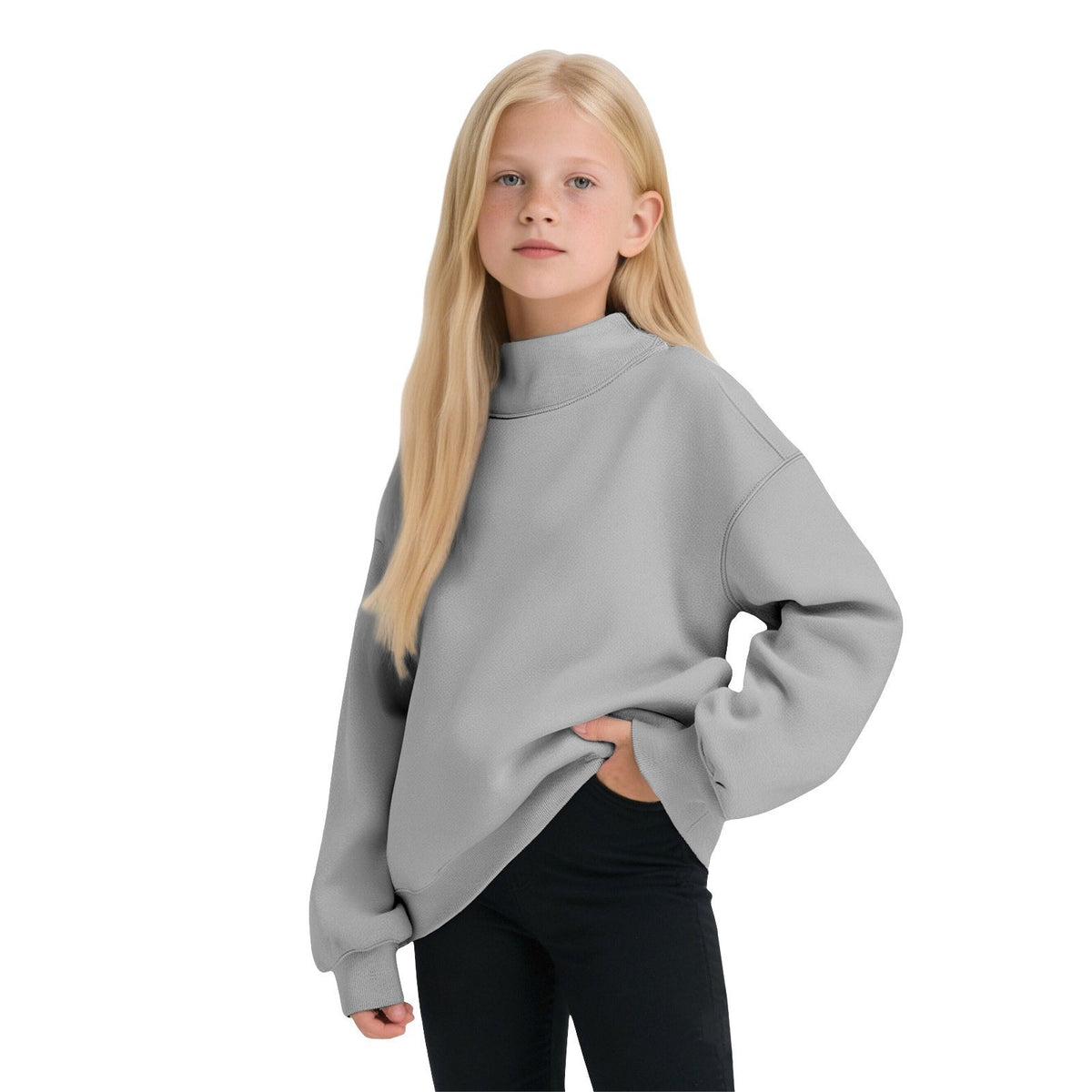 Hoodie, Cuello Redondo Forro Polar Sudadera Niños Ropa Mid-to-large Size Outerwear Niños Wear - foto 2