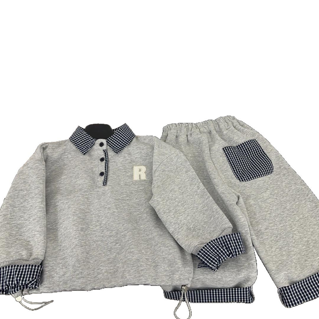 Coreano-Estilo Color Sólido Casual Ajuste Suelto Top y Pantalón Conjunto - foto 3
