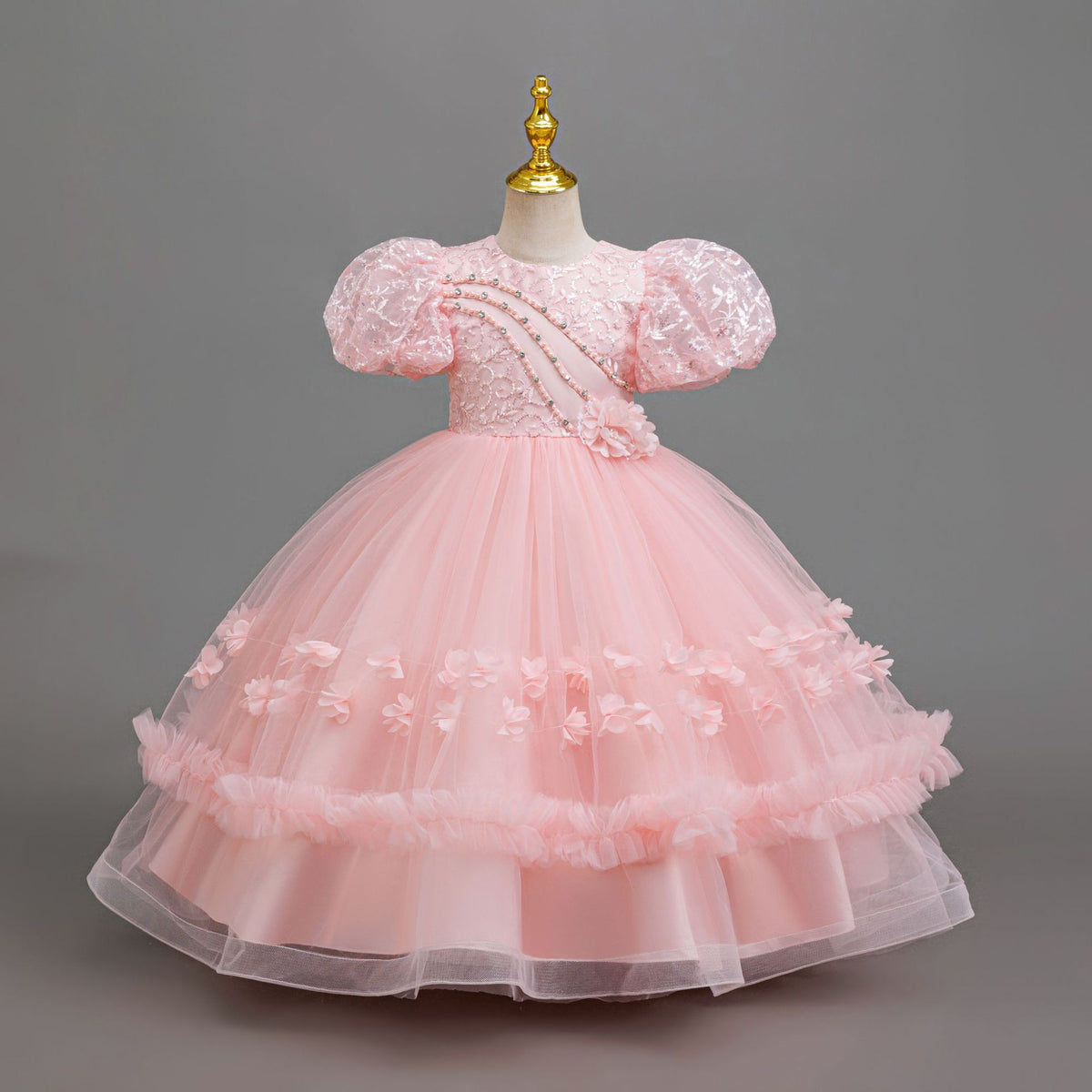 Vestido de princesa con lentejuelas para niña - foto 3