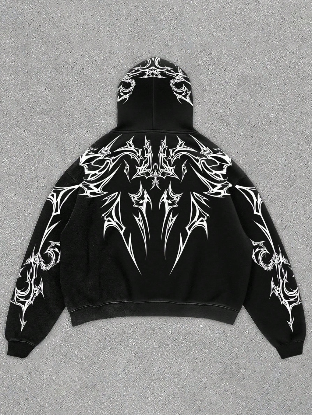 Hombre 3D-Estampado Deportivo Cierre Hoodie - foto 2