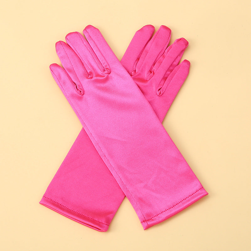 Party Dance Princesa Vestido Accessory Gloves - foto 8