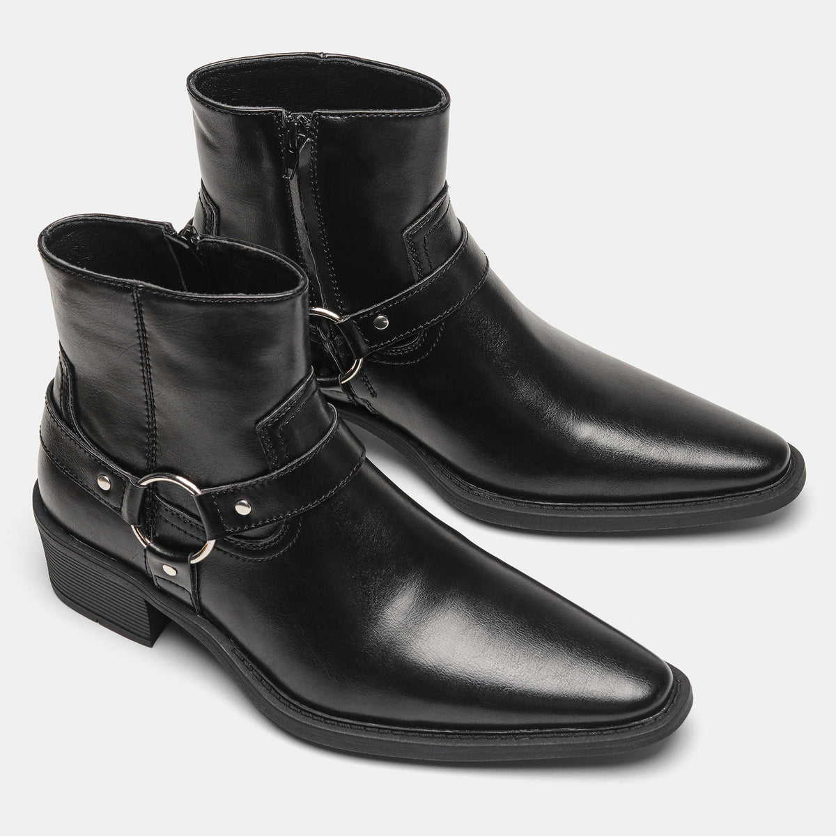Hombre Buckle-up, Height-increasing High-heeled Botas - foto 3