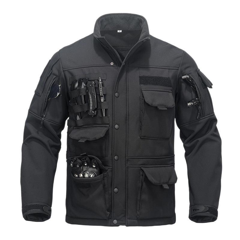 Gabardina motoquera para hombre impermeable y resistente - foto 3