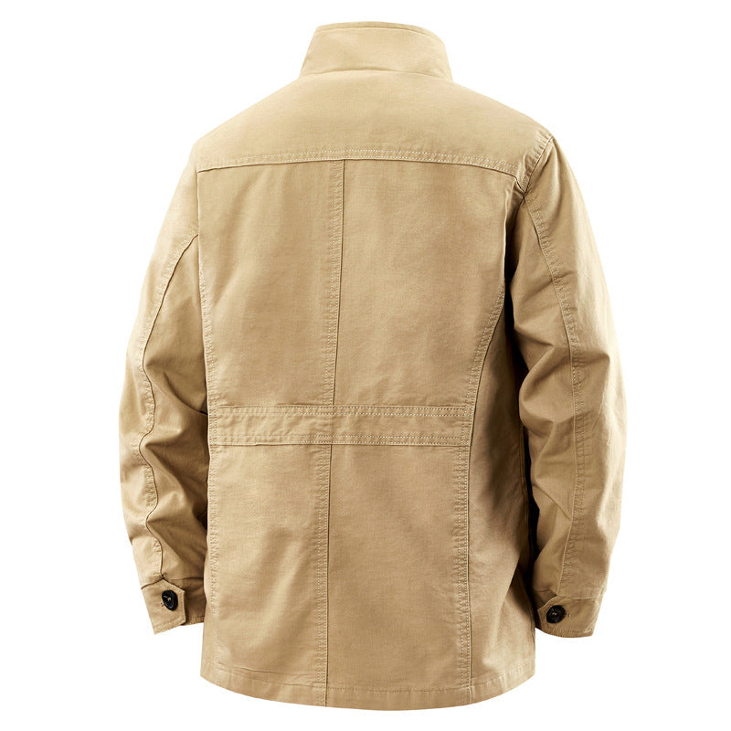 Hombre A la Moda Casual Algodón Chaqueta - foto 2